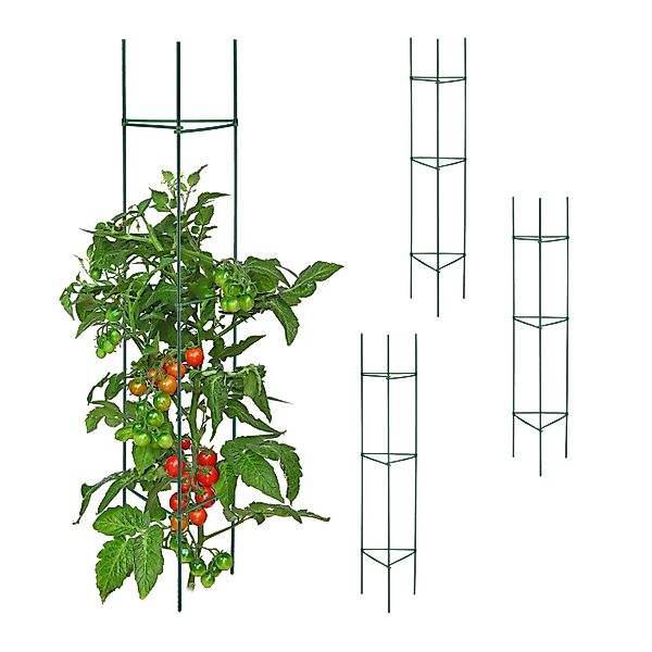 relaxdays Rankhilfe 4er Set 90 cm, günstig online kaufen