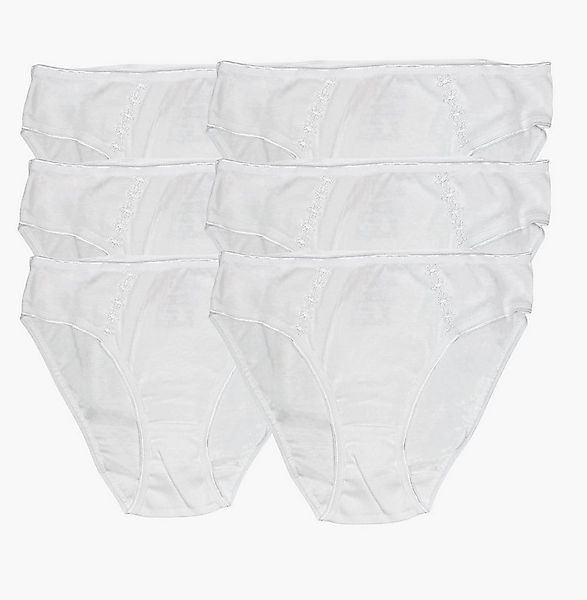 Toker Collection® Bikinislip Damen Bikinislip 6er Pack, Baumwolle (6er Pack günstig online kaufen