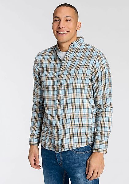 Gant Karohemd "REG WINDBLOWN FLANNEL CHECK SHIRT" Mit Rundhalsausschnitt günstig online kaufen