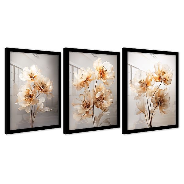 Wallarena Poster SET mit Rahmen Bilder günstig online kaufen