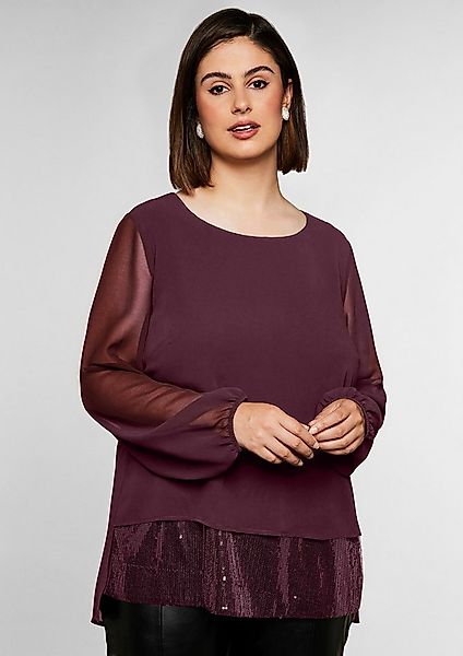 Sheego Klassische Bluse Tunika . günstig online kaufen
