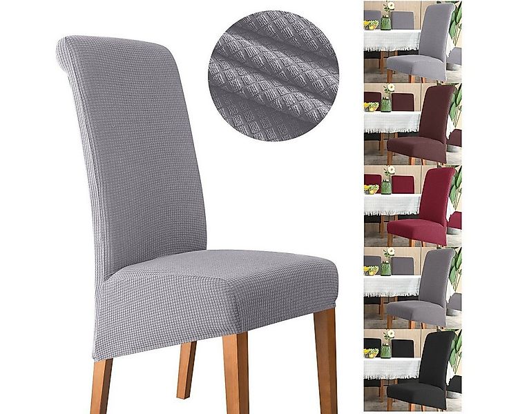 Simloveve Stuhlhusse Stretch-Stuhlhusse in M & L,Schnell abnehmbar Stuhlbez günstig online kaufen
