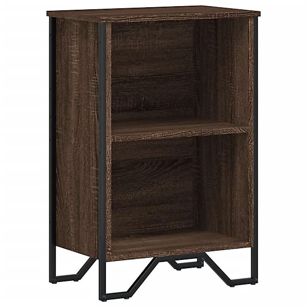 VidaXL Bücherregal Braun Eichen-Optik 50x31x74,5 cm Holzwerkstoff günstig online kaufen