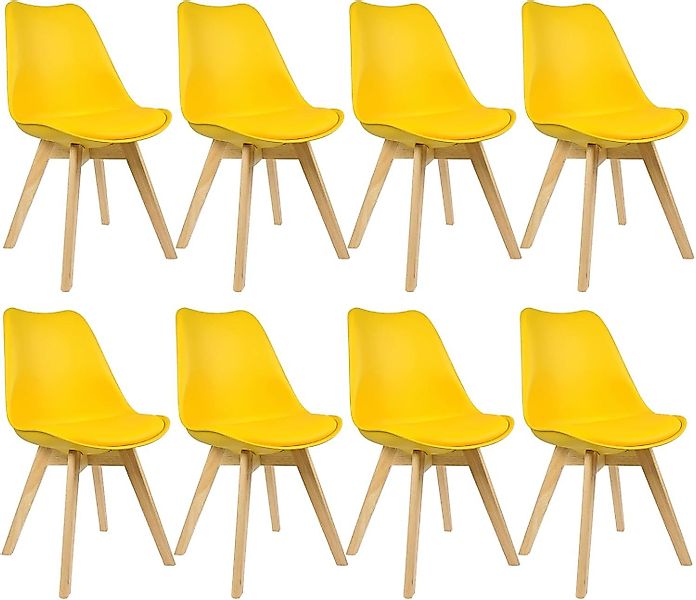 Woltu Esszimmerstuhl (Set, 8 St), Polsterstuhl günstig online kaufen