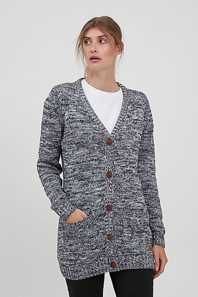 OXMO Strickjacke OXPhilemona Strickjacke mit Holzknopfleiste günstig online kaufen