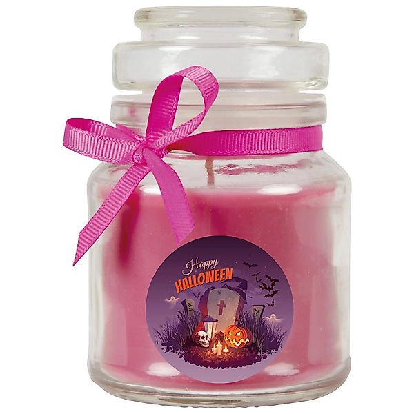 HS Candle Duftkerze (Dekokerze, 1-tlg), Halloween - Kerze im Bonbon Glas, I günstig online kaufen