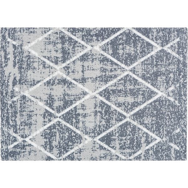 Astra Sauberlaufmatte Miabella 50 cm x 70 cm Uni Bordüre Anthrazit günstig online kaufen