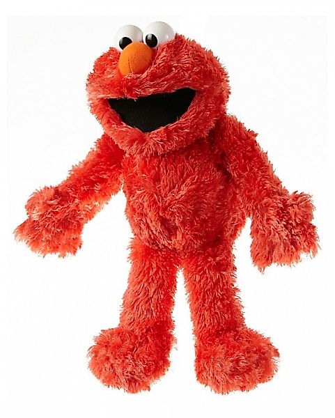 Horror-Shop Plüschfigur Sesamstrasse Elmo-Handspiel-Puppe für Sprachtherap günstig online kaufen