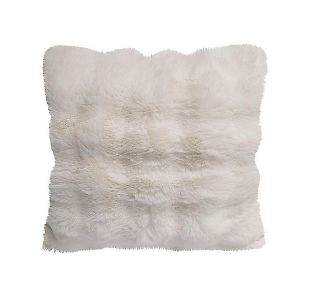 REALLaxx Fellkissen Kaninfell Bubble, 45x45 / 50x70cm Dekokissen weiches Ku günstig online kaufen