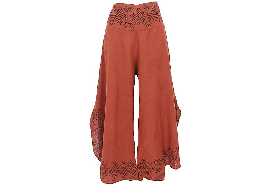 Guru-Shop Relaxhose Bequeme Sommerhose in natürlichem Look,.. alternative B günstig online kaufen
