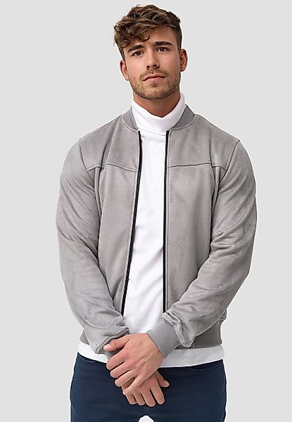 Indicode Sommerjacke Ibon Kunstlederjacke mit Stehkragen günstig online kaufen