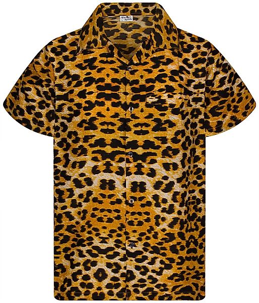 King Kameha Hawaiihemd Leopard Funky Hawaii-Hemd günstig online kaufen