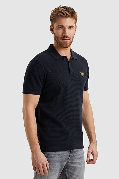 PME Legend Poloshirt Knitted Navy - Größe 3XL günstig online kaufen