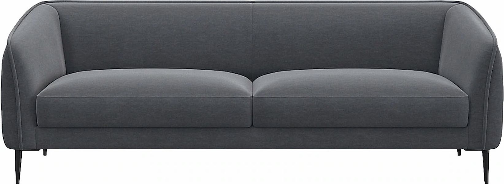 FLEXLUX 3-Sitzer "Belle Designsofa, Couch, bequem durch Kaltschaum im Sitz" günstig online kaufen