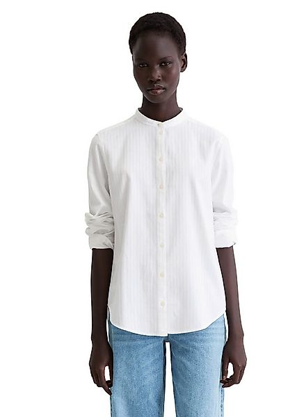 Marc O'Polo Langarmbluse aus tonal gestreifter Baumwolle günstig online kaufen