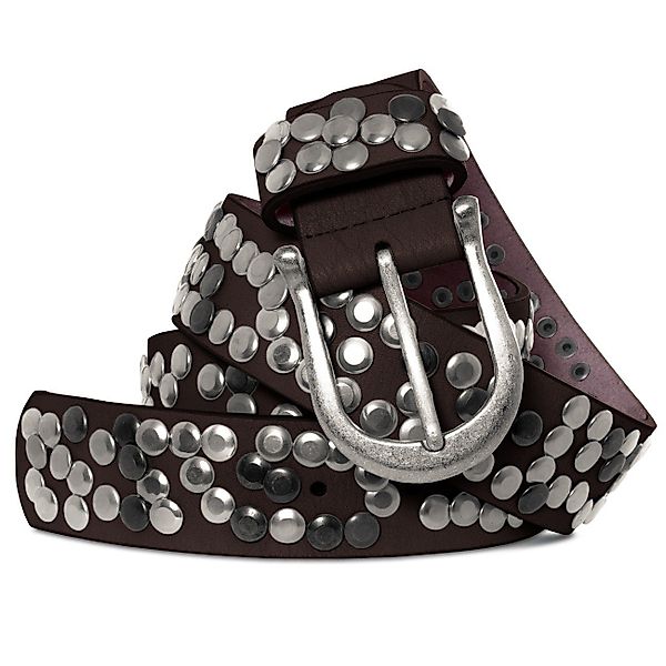 Caspar Nietengürtel GU223 Damen Vintage Gürtel günstig online kaufen