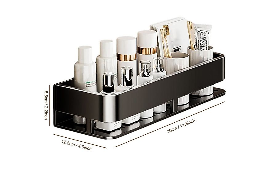 ibettertec Duschablage Edelstahl Eckregal ohne Bohren,in Größen 30/40/50 cm günstig online kaufen