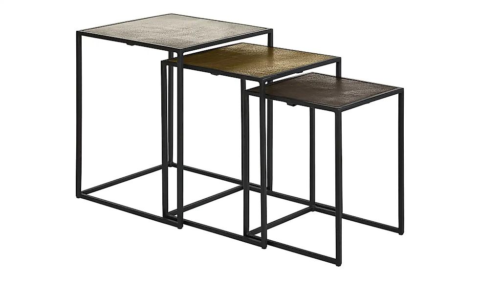 Beistelltisch 3er Set  Cake ¦ mehrfarbig ¦ Maße (cm): B: 41 H: 52 Tische > günstig online kaufen