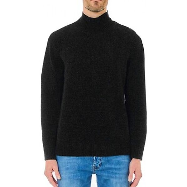 Liu Jo  Pullover Schwarzer Chenille-Rollkragenpullover günstig online kaufen