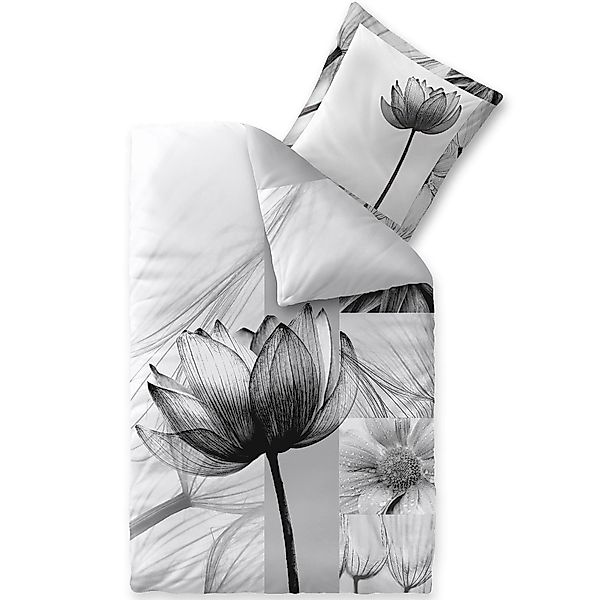 aqua-textil Bettwäsche Trend Bettgarnitur Renforcé Reißverschluss günstig online kaufen