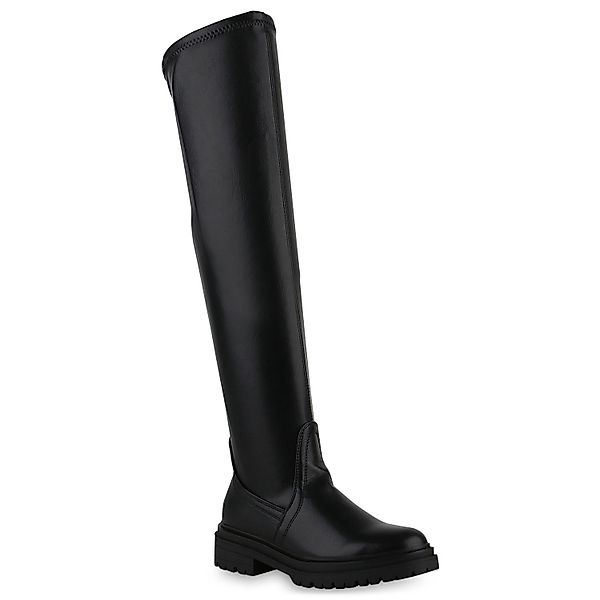VAN HILL 840536 Overkneestiefel Damen Overknees günstig online kaufen