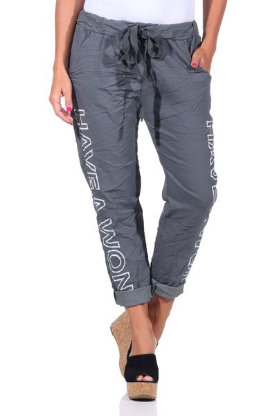Mississhop Jogginghose Damen Hose Freizeithose Stoffhose günstig online kaufen