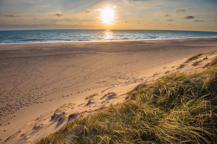 Papermoon Fototapete »Dunes Beach Jutland« günstig online kaufen