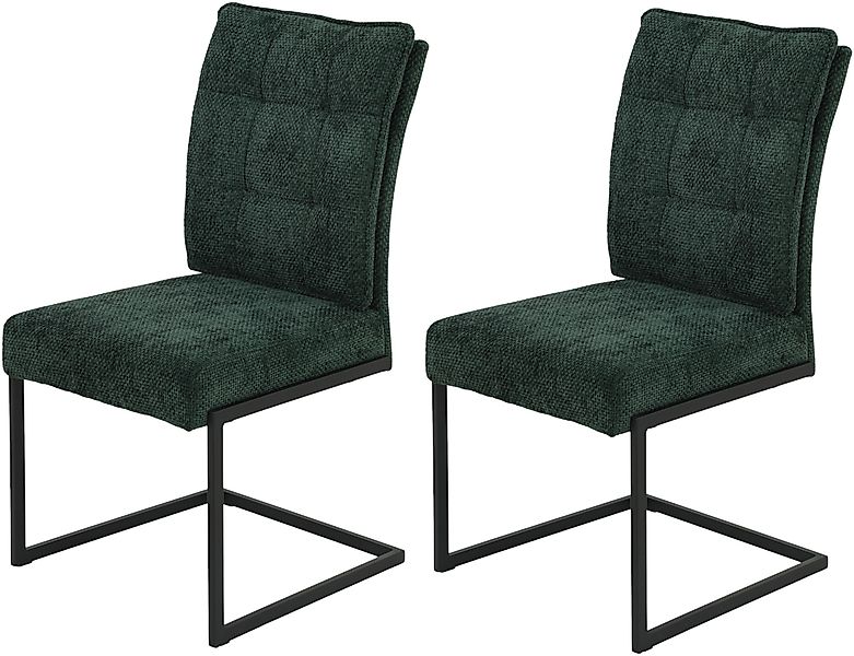HELA Freischwinger »OLIVIA Esszimmerstuhl«, (Set), 2 St., XL-Breite, Komfor günstig online kaufen