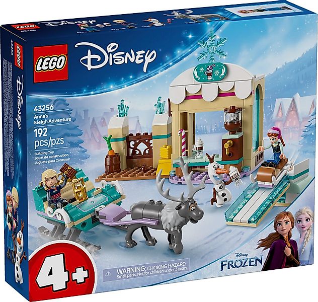 LEGO® LEGO® Disney 43256 Annas Schlittenabenteuer Konstruktionsspielsteine, günstig online kaufen