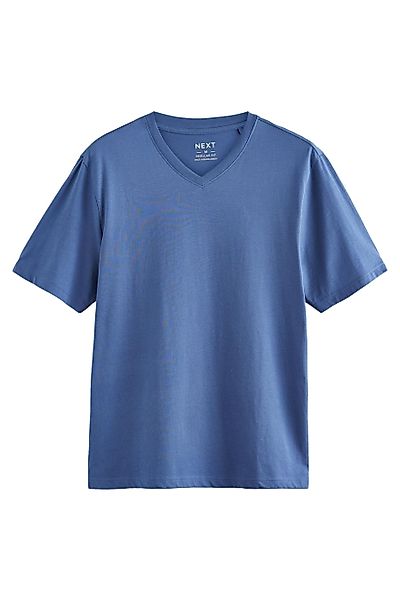 Next T-Shirt Essential T-Shirt mit V-Ausschnitt günstig online kaufen
