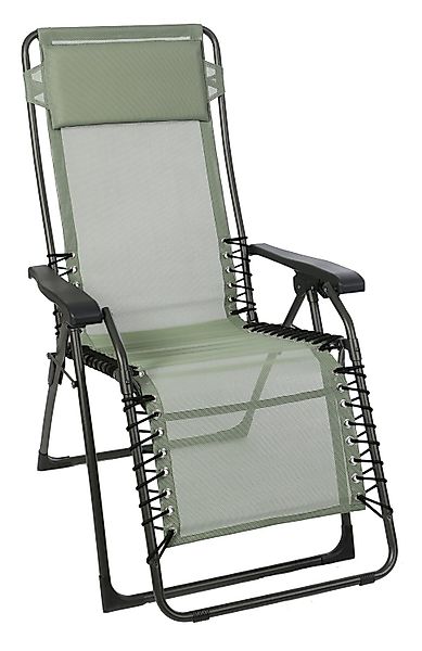 Sungörl Gartenliege Liegestuhl PROMO, Anthrazit, Olivgrün, günstig online kaufen