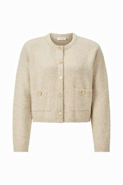 Rich & Royal Strickjacke Crew neck cardigan b günstig online kaufen