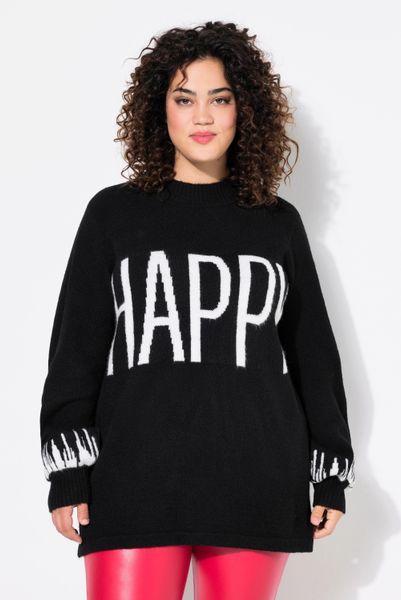 Angel of Style Rollkragenpullover Pullover HAPPY-Statement günstig online kaufen