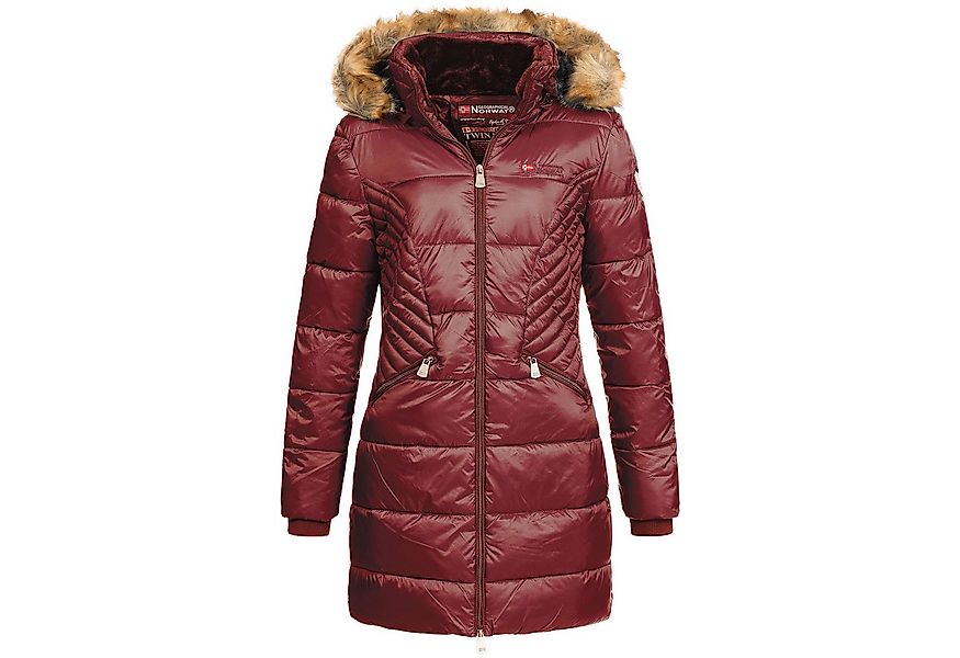 Geographical Norway Parka Damen Outdoor Winter Jacke Mantel Parka lang gesc günstig online kaufen