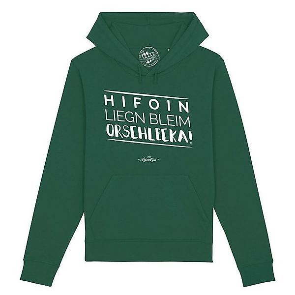 Bavariashop Hoodie Damen Hoodie "Hifoin liegn bleim... günstig online kaufen