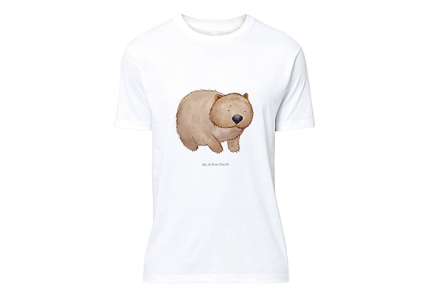 Mr. & Mrs. Panda T-Shirt Wombat - Weiß - Geschenk, Nachthemd, Damen, Herrn, günstig online kaufen