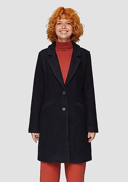 QS Funktionsmantel Mantel mit Reverskragen und günstig online kaufen