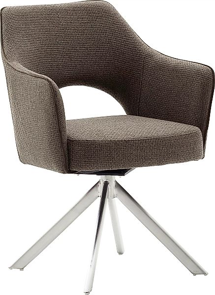 MCA furniture 4-Fußstuhl "Tonala", (Set), 2 St., Velourstoff grob günstig online kaufen
