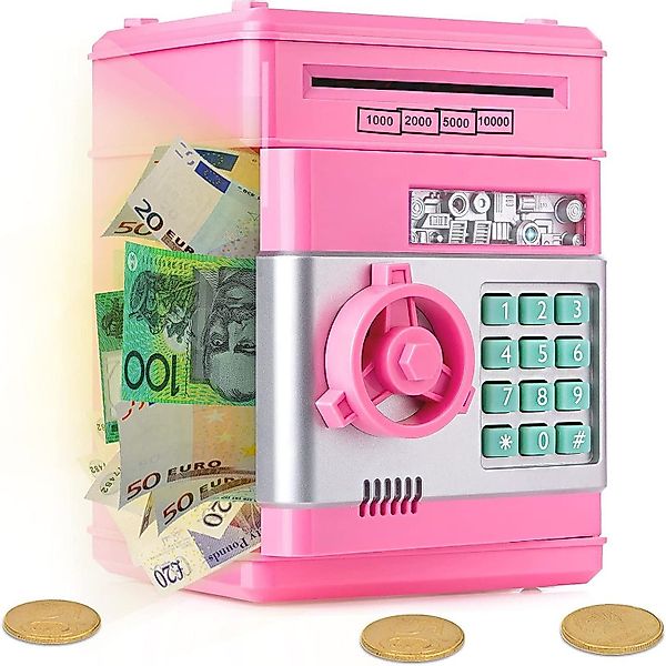 RWEUOQ Spardose Kinder, Geldtresor, Passwort, Spardose günstig online kaufen