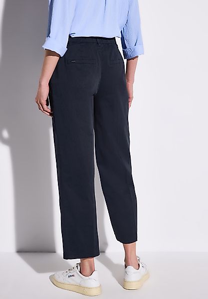 STREET ONE Chinohose aus Baumwolle mit günstig online kaufen