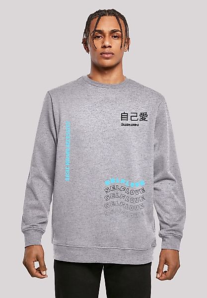 F4NT4STIC Kapuzenpullover "Self Love CREWNECK", Print günstig online kaufen