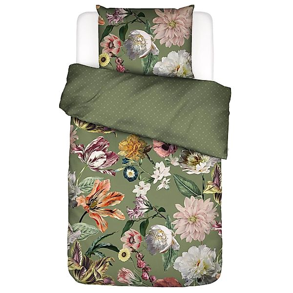 Essenza Bettwäsche Filou Forest Green Satin, günstig online kaufen