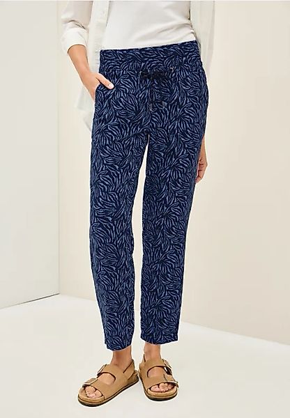 Gemusterte Loose Fit Hose günstig online kaufen