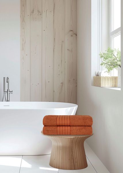 good morning Badetuch "Uni Towels" Baumwolle, Walkfrottee, Bordüre, 500 GSM günstig online kaufen