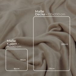 Bestlivings Wendebettwäsche Bettgarnitur 05322, Mikrofaser, 2 günstig online kaufen