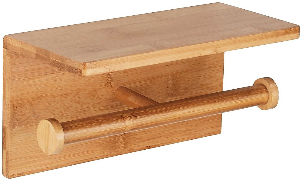 WENKO Toiletten-Ersatzrollenhalter Bambusa, aus Bambus günstig online kaufen