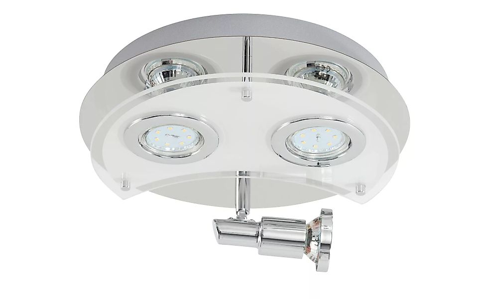 LED-Bad-Deckenspot, 3-flammig, chrom - silber - 11 cm - Lampen & Leuchten > günstig online kaufen
