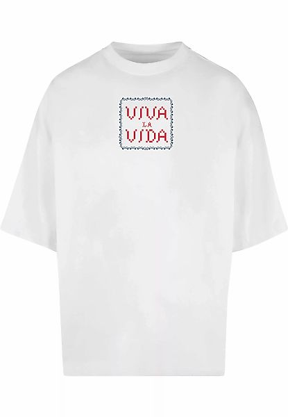 Merchcode T-Shirt "Merchcode Herren Frida Kahlo - Pixels viva la vida Huge günstig online kaufen