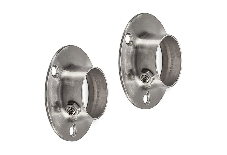 SO-TECH® Garderobenstange Garderobenstange Schrankstange Edelstahl rund Ø 2 günstig online kaufen