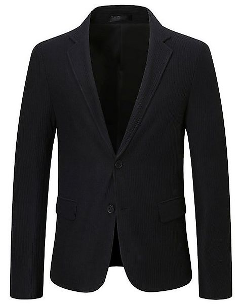 Allthemen Sakko Herren Sportlicher Sakko Stretch Streifen Blazer für Freize günstig online kaufen